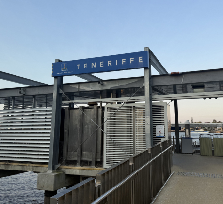 Teneriffe Ferry Terminal, a popular transit hub in Teneriffe.