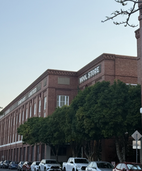 The Woolstore apartements, a popular place to live in Teneriffe.
