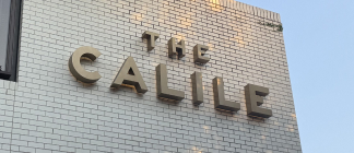 The Calile facade, in James St New Farm.