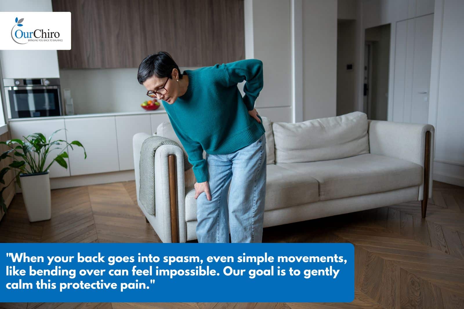 Locked back or spasm Annotated - What causes your back to &lsquo;lock up&rsquo; or spasm, and how can a chiropractor help?