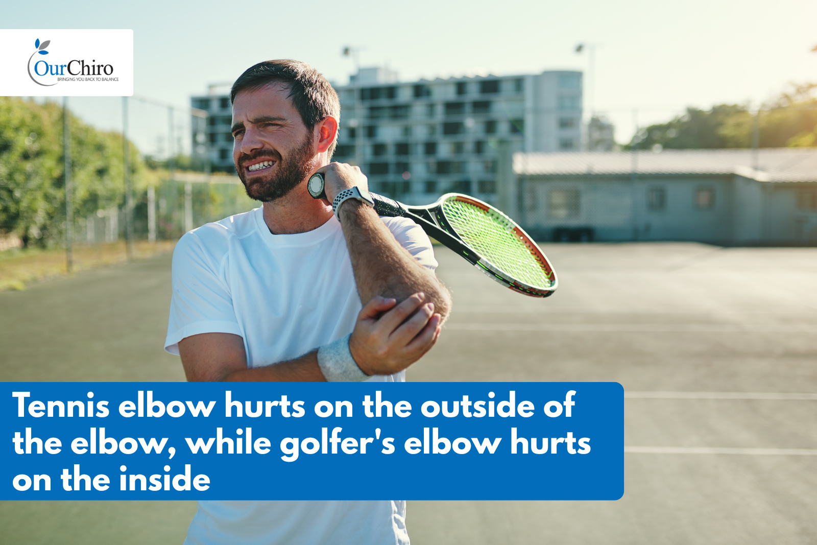 difference between tennis golfers elbow annotated - What is the difference between golfer's elbow and tennis elbow?
